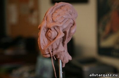 Макет инопланетянина